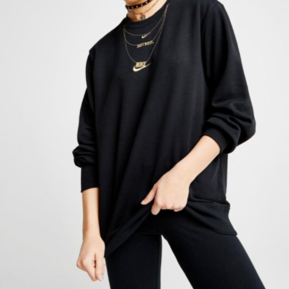 nike sweater with chains